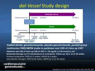 dal-Vessel Study design