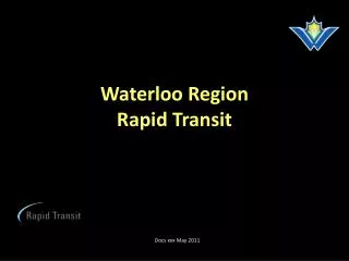 Waterloo Region Rapid Transit