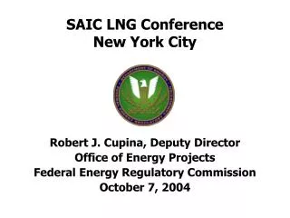 SAIC LNG Conference New York City