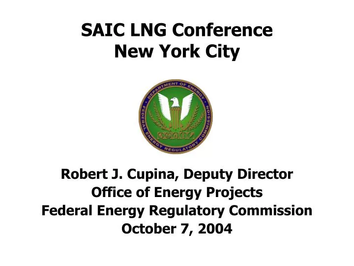 saic lng conference new york city