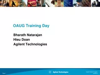 OAUG Training Day