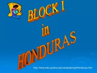BLOCK I in HONDURAS