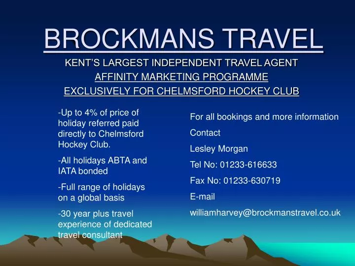 brockmans travel