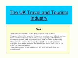 The UK Travel and Tourism Industry