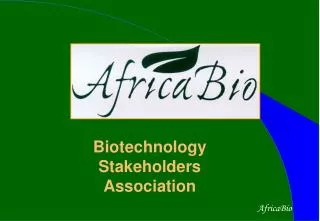 Biotechnology Stakeholders Association