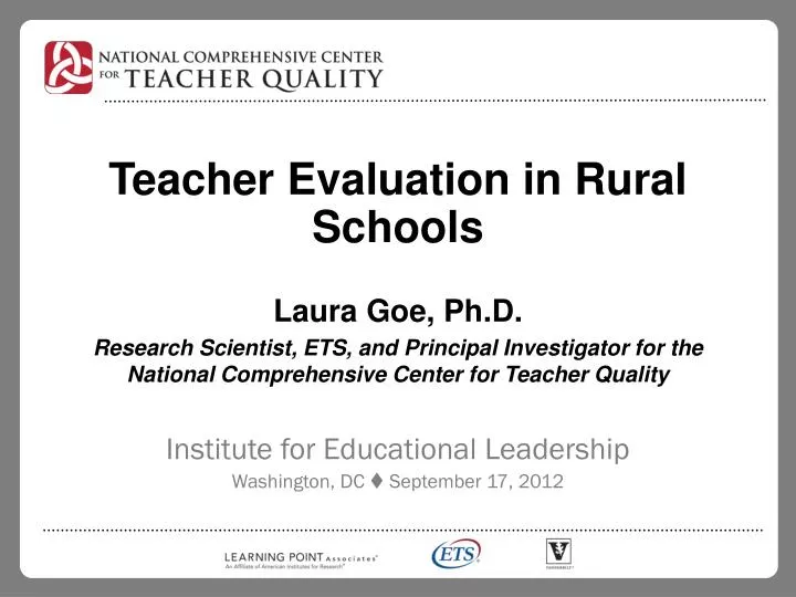teacher evaluation in rural schools