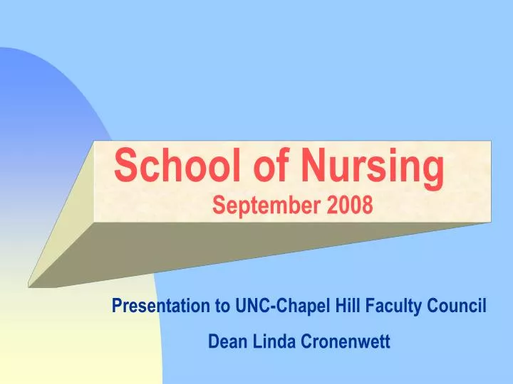 school of nursing september 2008