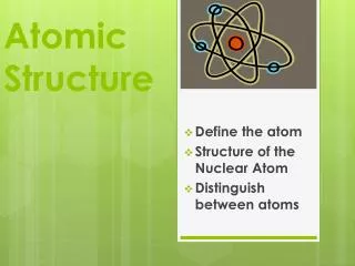 Atomic Structure