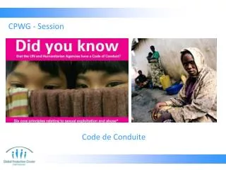 code de conduite