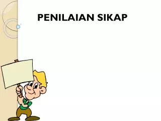 penilaian sikap