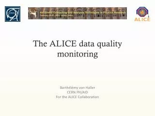 The ALICE data quality monitoring