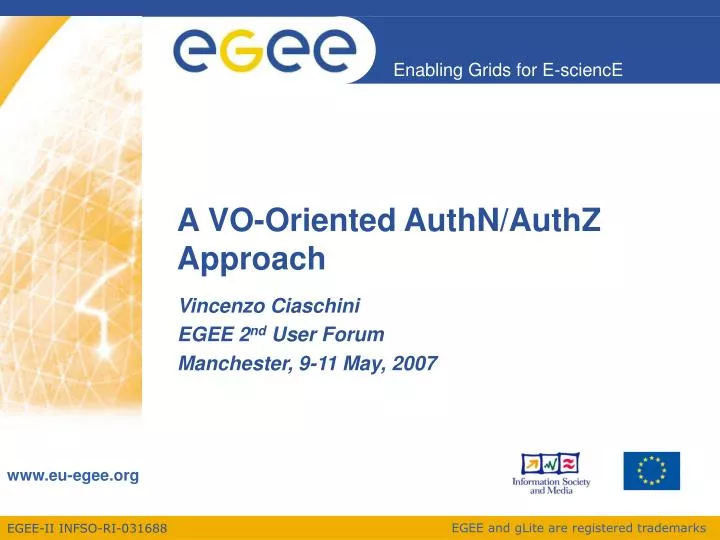 a vo oriented authn authz approach
