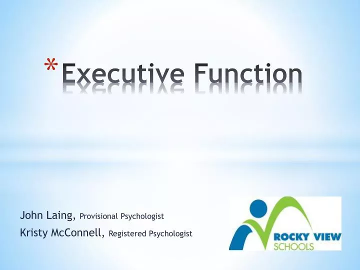 executive function