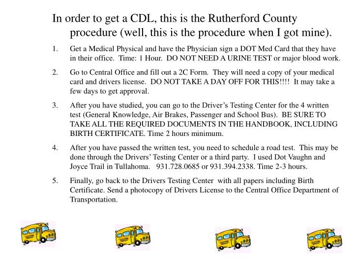 cdl information