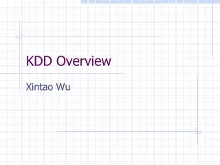 KDD Overview