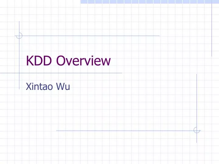 kdd overview
