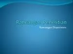 Rancangan Penelitian - slide 1