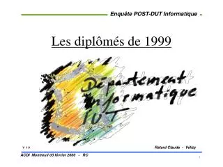 les dipl m s de 1999