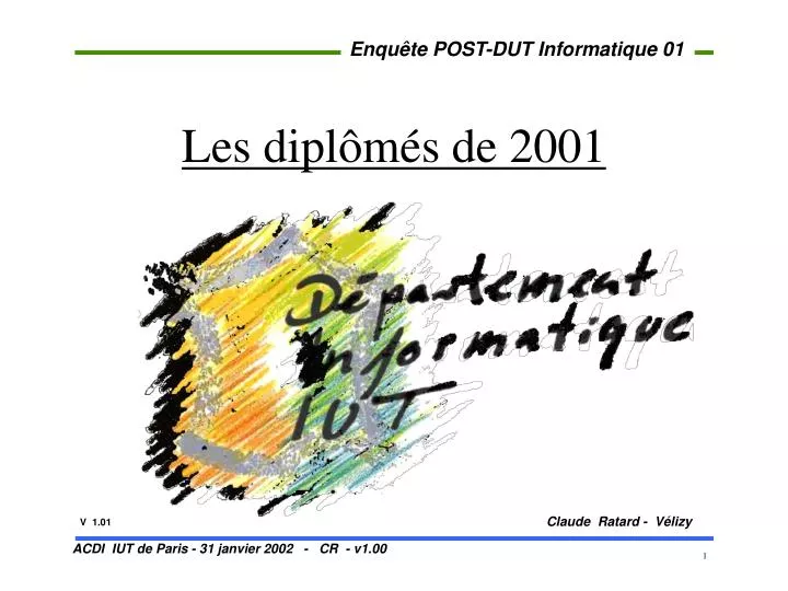 les dipl m s de 2001