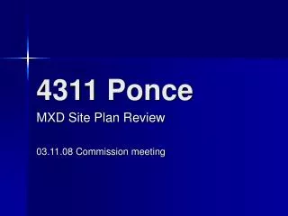 4311 Ponce