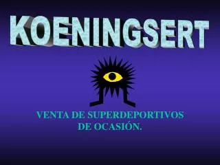 venta de superdeportivos de ocasi n