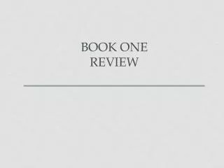 book one review