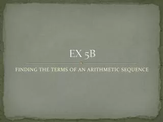 EX 5B