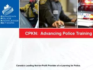 CPKN: Advancing Police Training