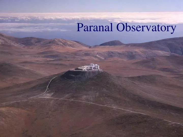 paranal observatory