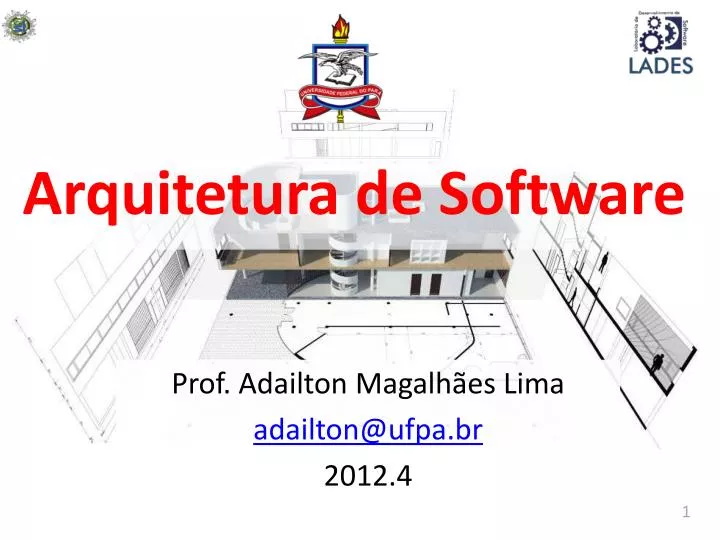 arquitetura de software