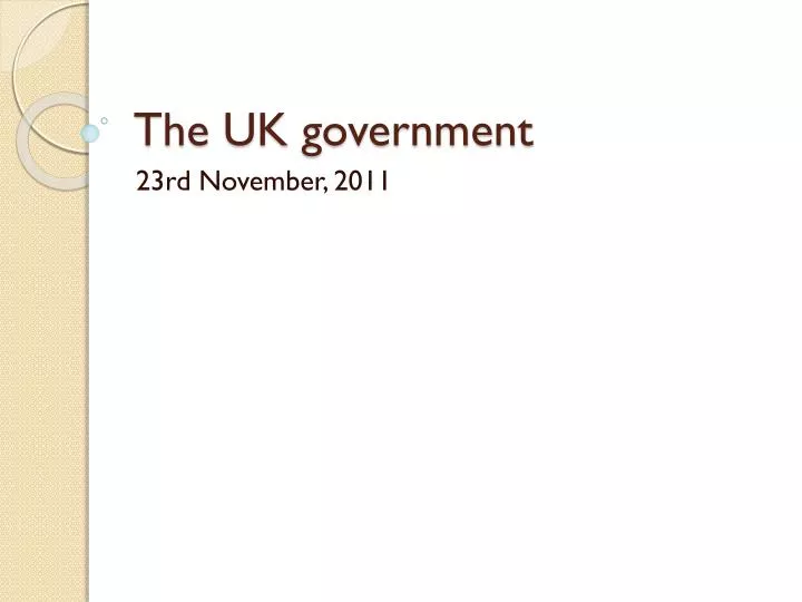 the uk government