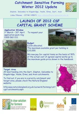 Catchment Sensitive Farming Winter 2012 Update