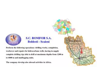 S.C. ROMFOR S.A. Boldesti - Scaieni