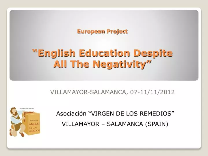 european proje c t english education despite all the negativity