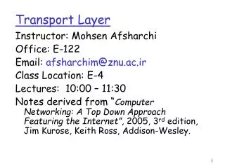 transport layer