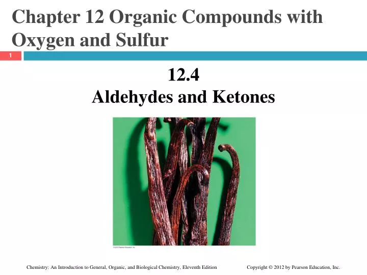 chapter 12 organic compounds with oxygen and sulfur