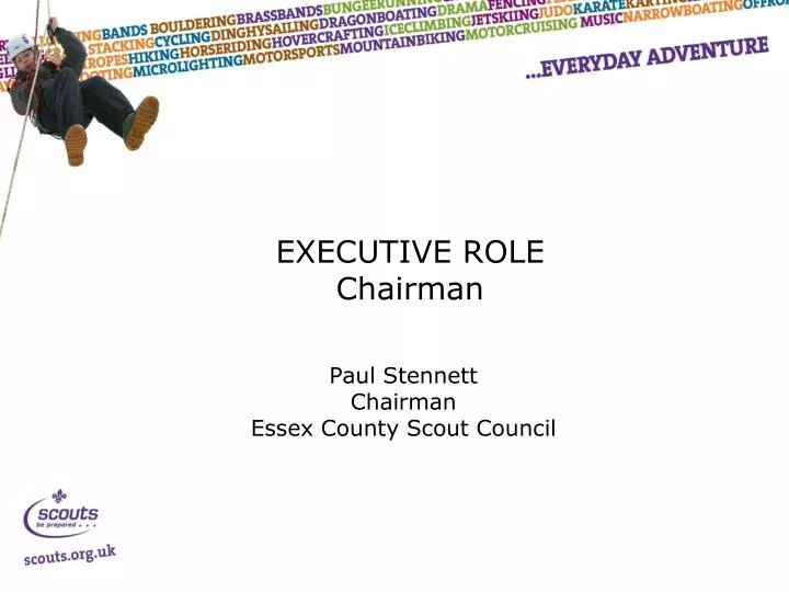 executive role chairman