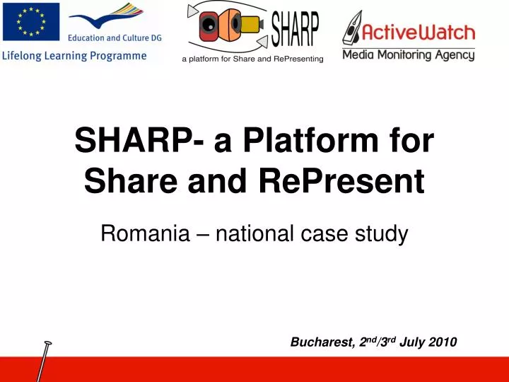 sharp a platform for share and represent
