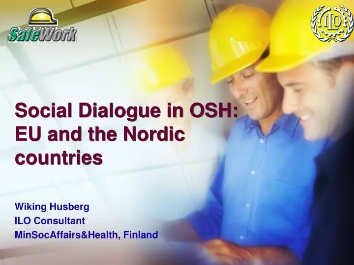 social dialogue in osh eu and the nordic countries