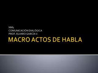 nm1 comunicaci n dial gica prof lvaro garc a v