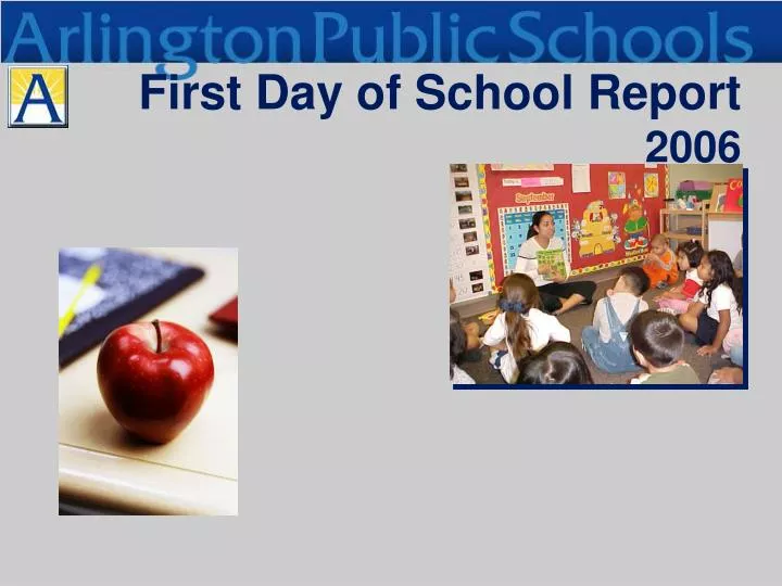 first day of school report 2006