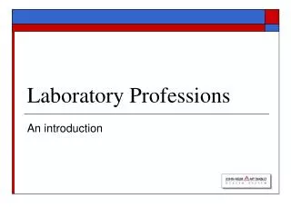 Laboratory Professions