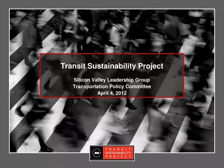 transit sustainability project