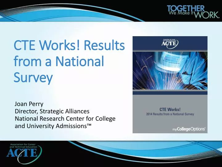 cte works results from a national survey
