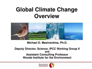 Global Climate Change Overview