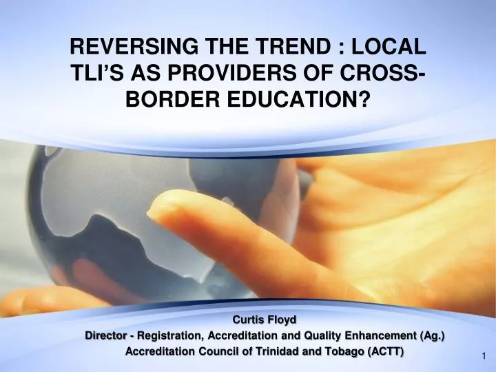 reversing the trend local tli s as providers of cross border education