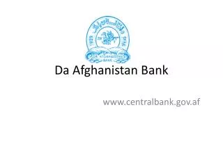 Da Afghanistan Bank