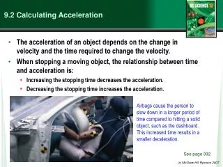 9.2 Calculating Acceleration