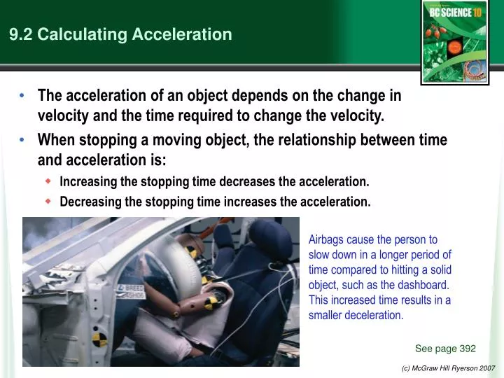 9 2 calculating acceleration
