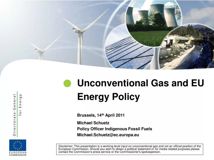 unconventional gas and eu energy policy